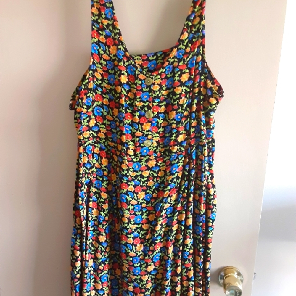 Floral flowy dress size 1x